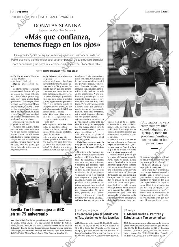 ABC SEVILLA 13-01-2005 página 94