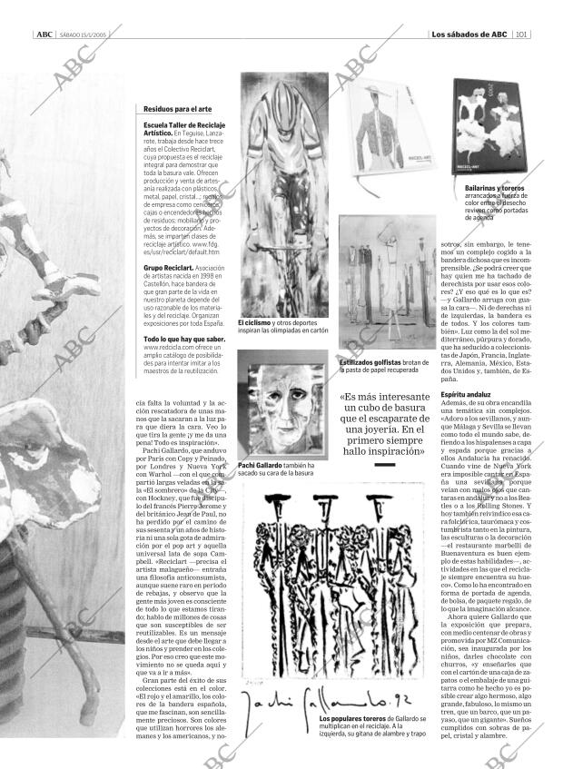 ABC MADRID 15-01-2005 página 101