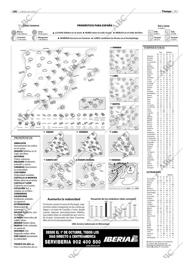 ABC MADRID 15-01-2005 página 45