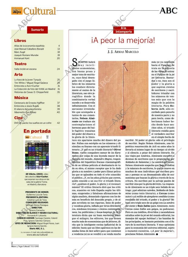 CULTURAL MADRID 15-01-2005 página 2