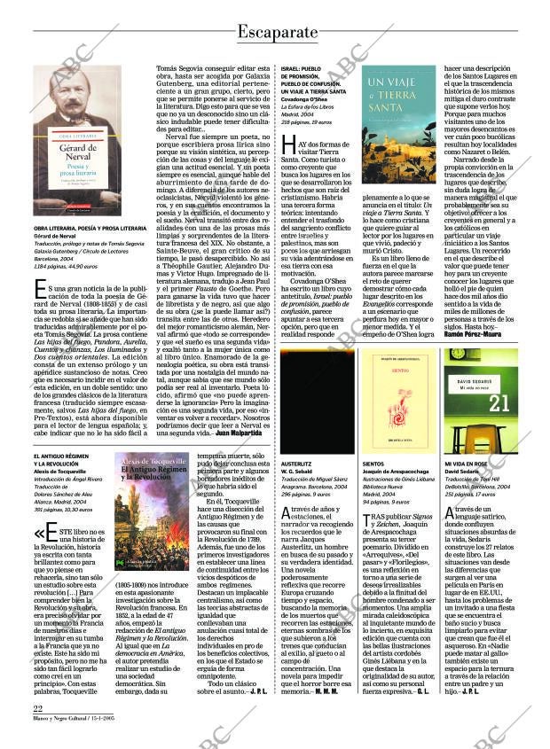 CULTURAL MADRID 15-01-2005 página 22
