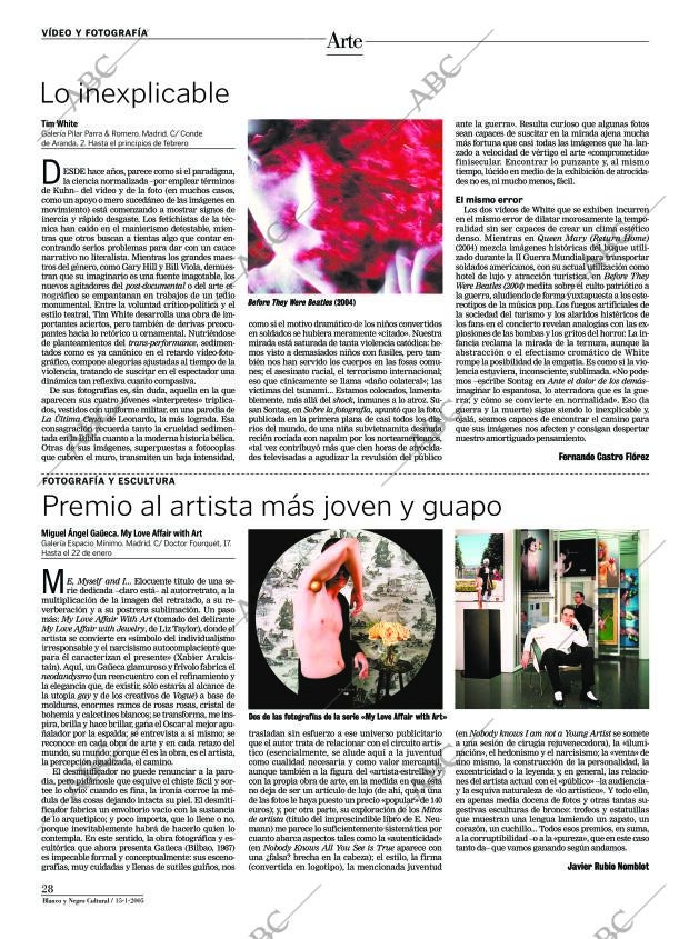 CULTURAL MADRID 15-01-2005 página 28