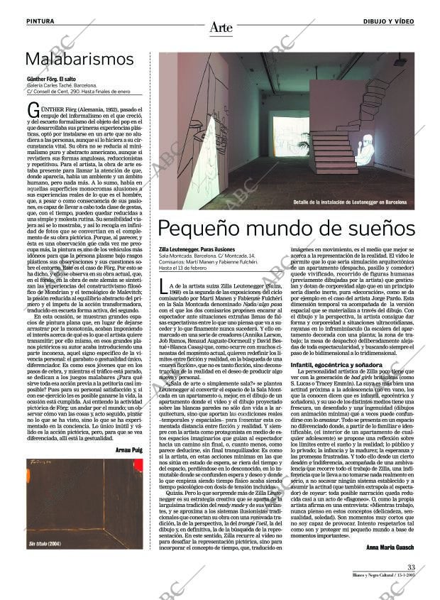 CULTURAL MADRID 15-01-2005 página 33