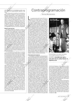 CULTURAL MADRID 15-01-2005 página 43