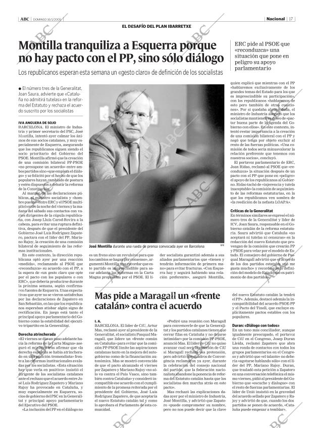ABC MADRID 16-01-2005 página 17