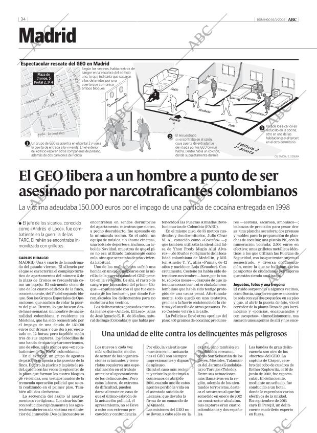 ABC MADRID 16-01-2005 página 34