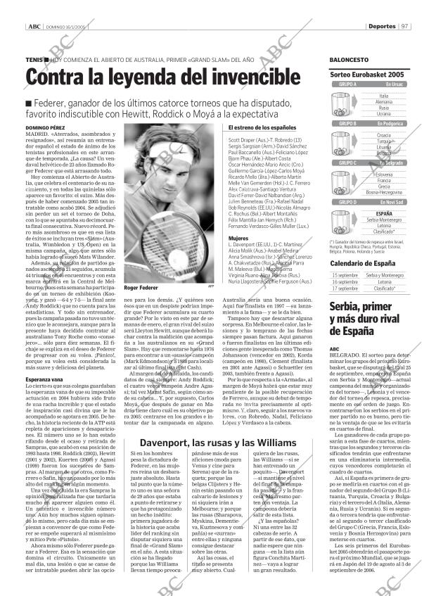 ABC MADRID 16-01-2005 página 97