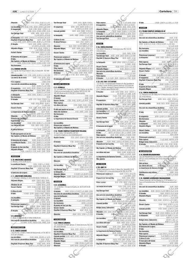 ABC MADRID 17-01-2005 página 59