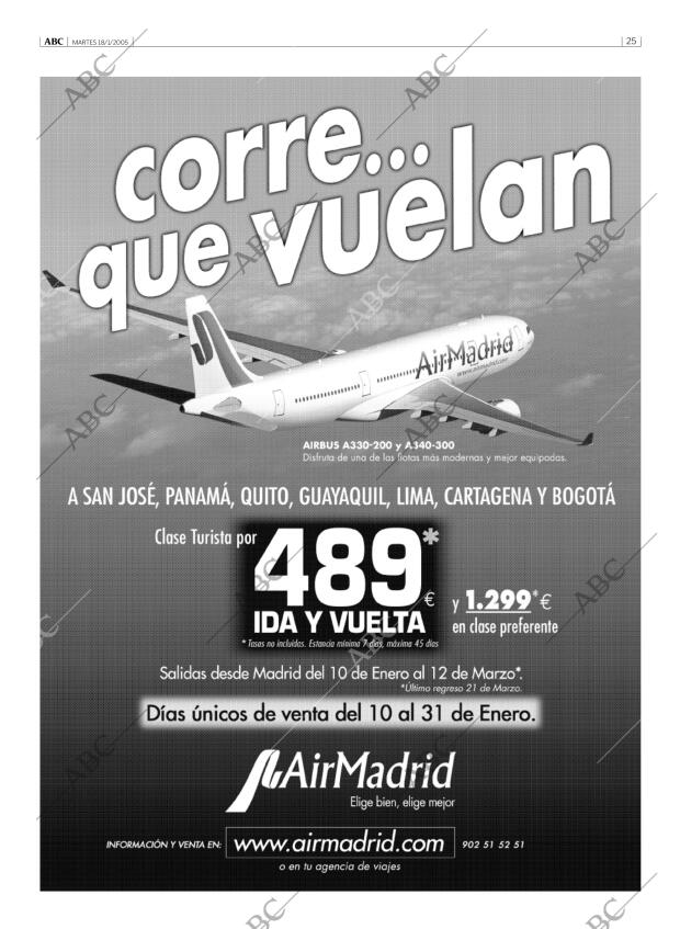 ABC MADRID 18-01-2005 página 25