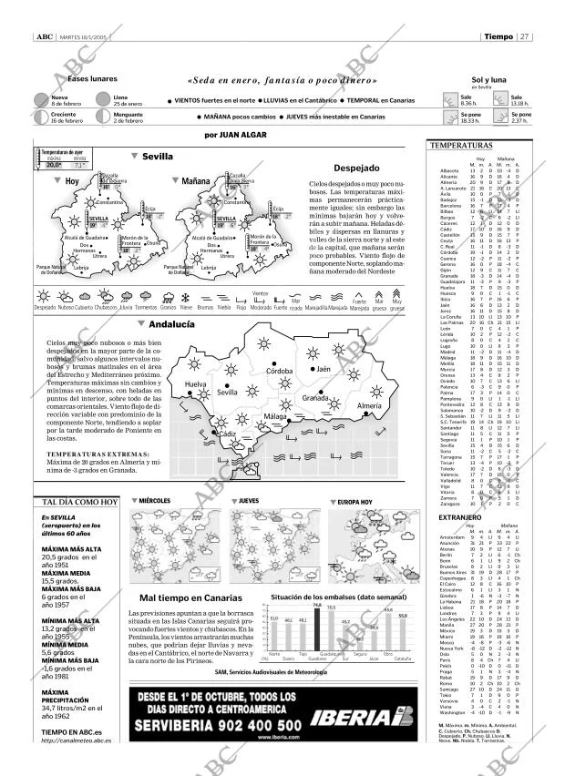 ABC SEVILLA 18-01-2005 página 27