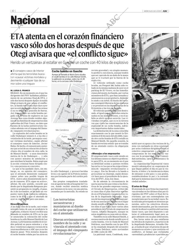 ABC MADRID 19-01-2005 página 10