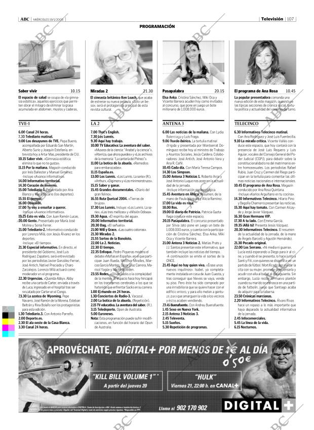 ABC MADRID 19-01-2005 página 107