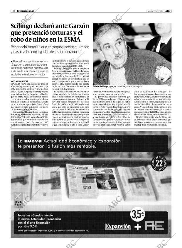 ABC MADRID 21-01-2005 página 30
