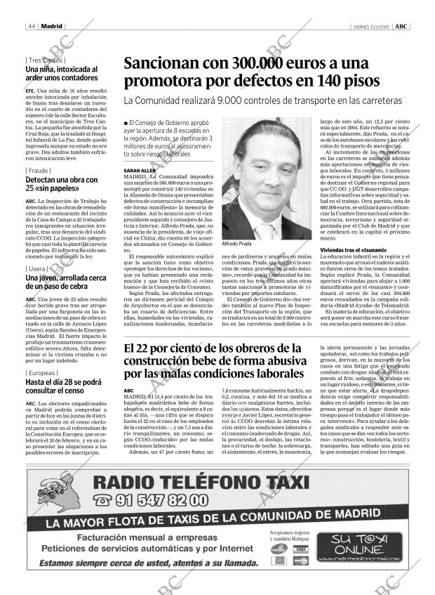ABC MADRID 21-01-2005 página 44