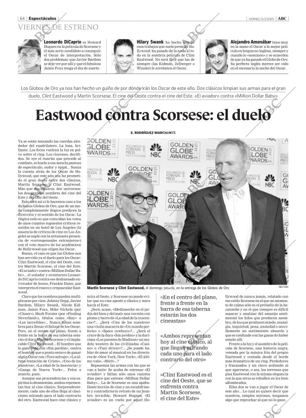 ABC MADRID 21-01-2005 página 64