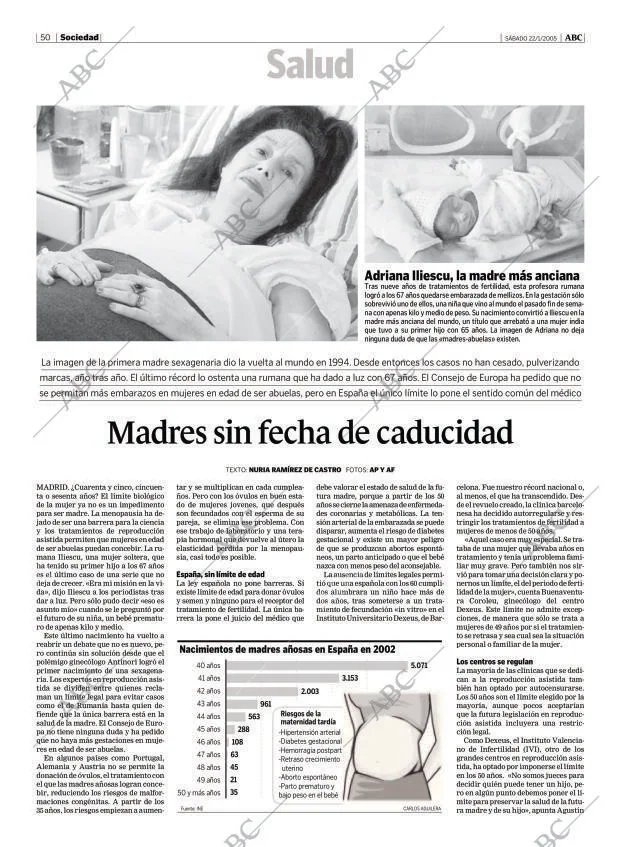 ABC MADRID 22-01-2005 página 50