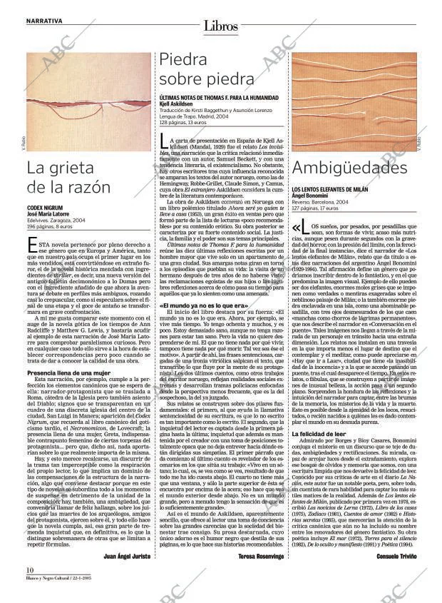 CULTURAL MADRID 22-01-2005 página 10