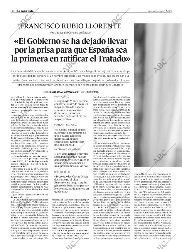 ABC MADRID 23-01-2005 página 10