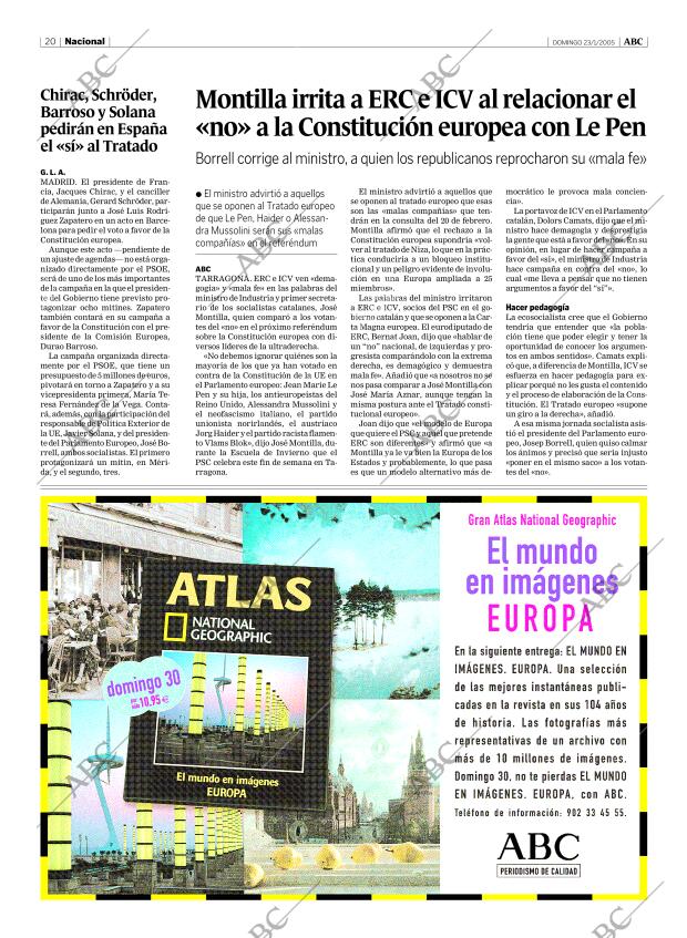 ABC MADRID 23-01-2005 página 20