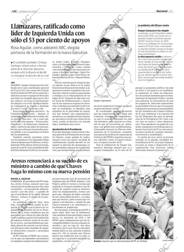 ABC MADRID 23-01-2005 página 21