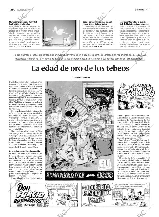 ABC MADRID 23-01-2005 página 47