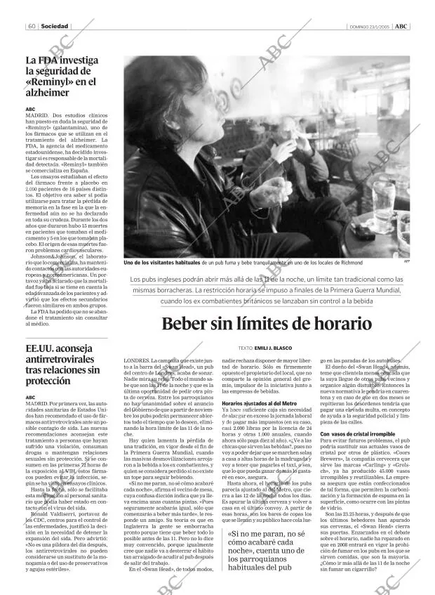 ABC MADRID 23-01-2005 página 60
