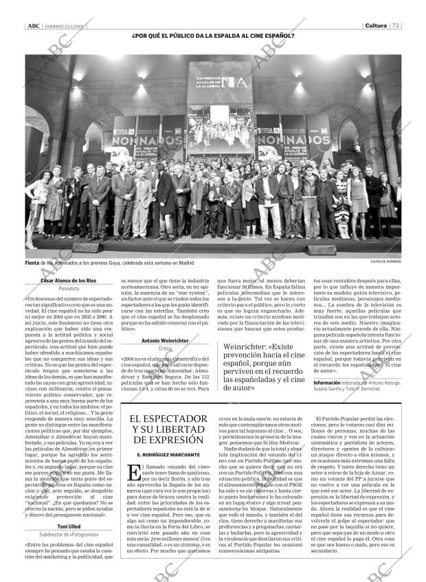 ABC MADRID 23-01-2005 página 73