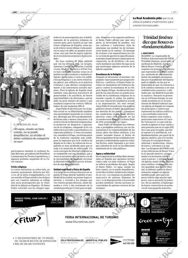 ABC CORDOBA 25-01-2005 página 47