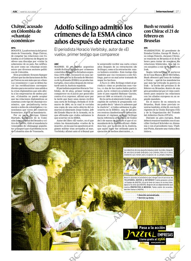 ABC MADRID 25-01-2005 página 27