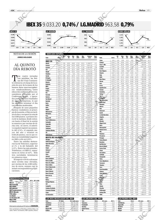 ABC CORDOBA 26-01-2005 página 85