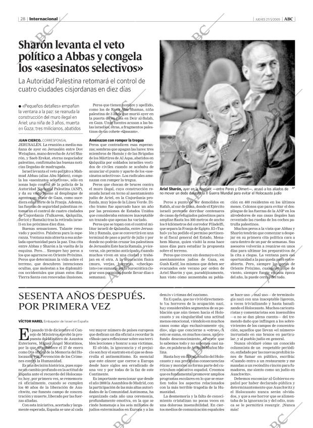 ABC MADRID 27-01-2005 página 28