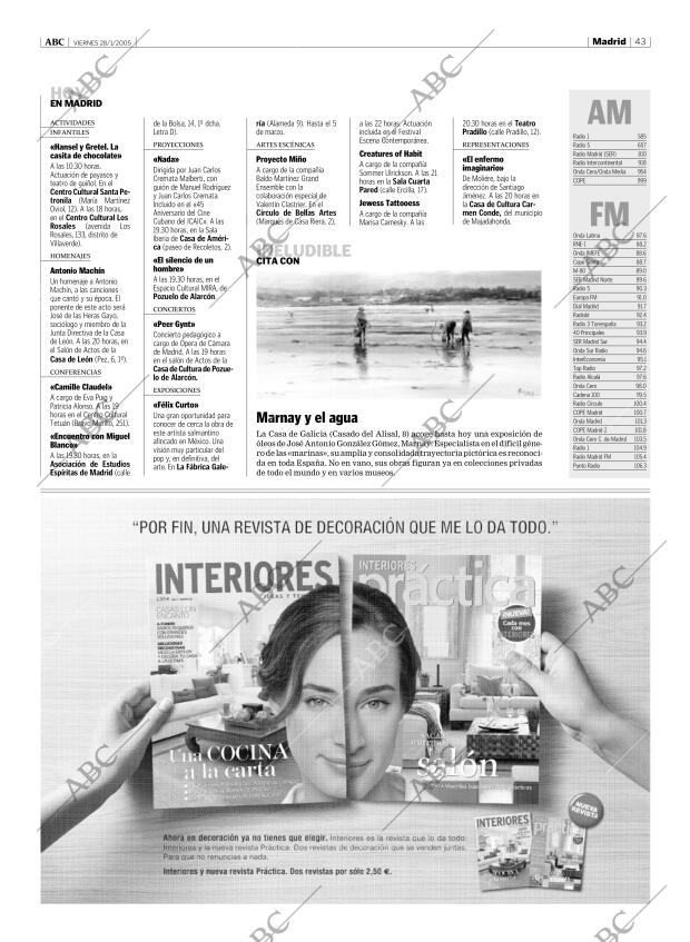 ABC MADRID 28-01-2005 página 43