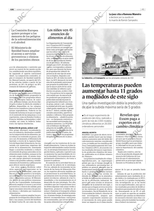 ABC MADRID 28-01-2005 página 49