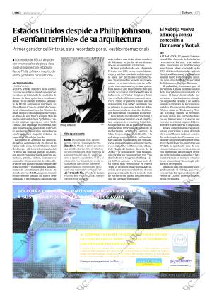 ABC MADRID 28-01-2005 página 57