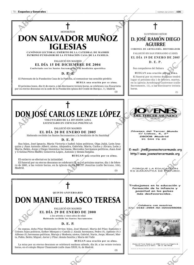 ABC MADRID 28-01-2005 página 78