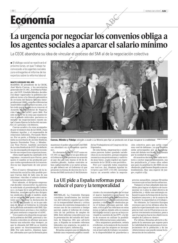 ABC MADRID 28-01-2005 página 88