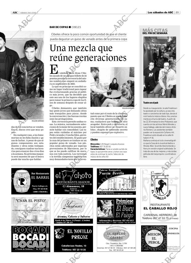 ABC CORDOBA 29-01-2005 página 89