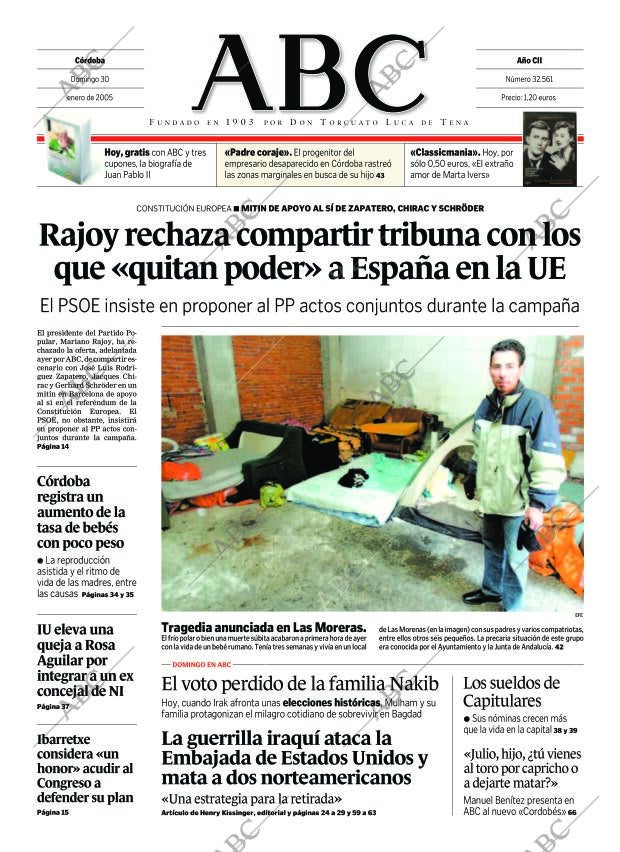 ABC CORDOBA 30-01-2005 página 1