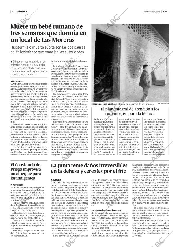 ABC CORDOBA 30-01-2005 página 42