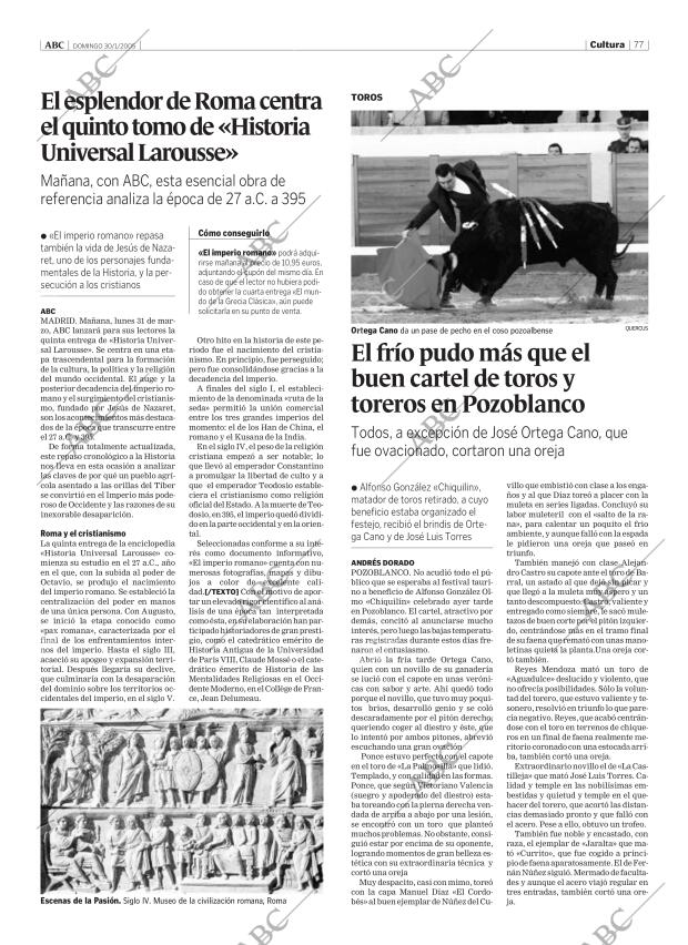 ABC CORDOBA 30-01-2005 página 77