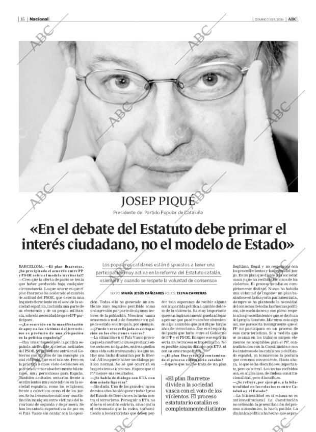 ABC MADRID 30-01-2005 página 16
