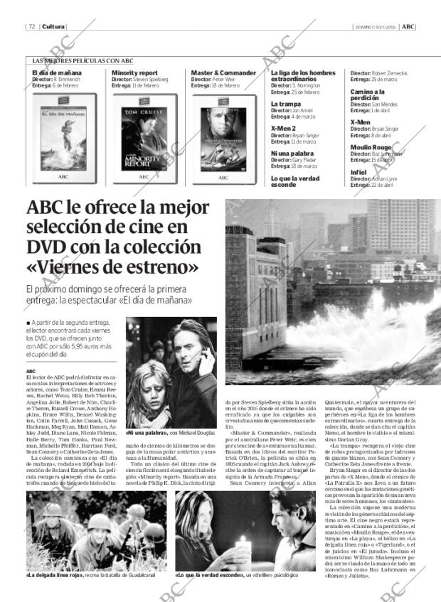 ABC MADRID 30-01-2005 página 72