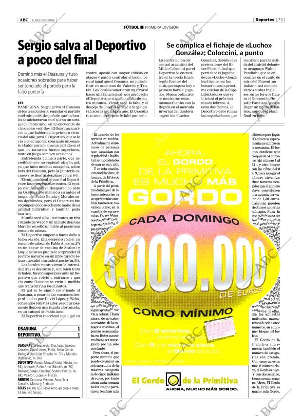ABC CORDOBA 31-01-2005 página 73