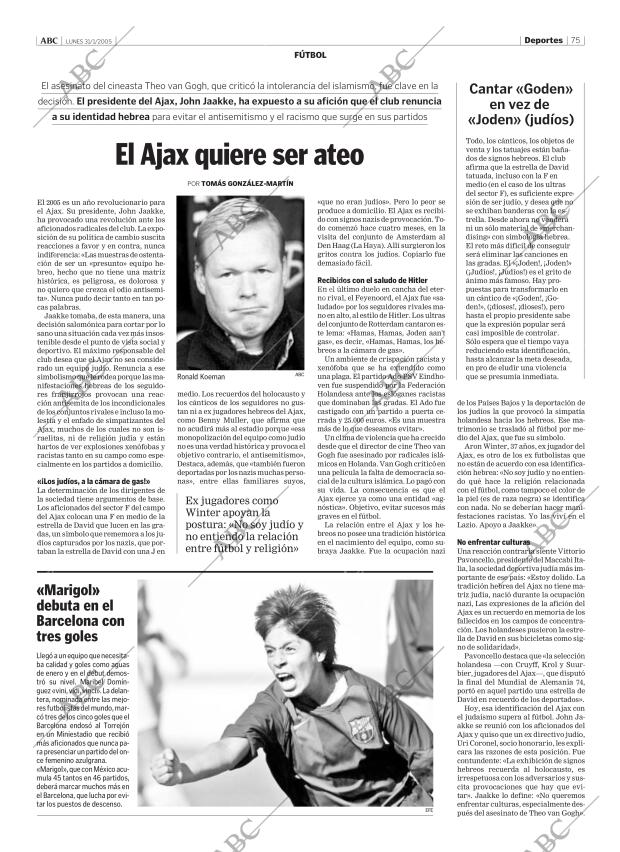 ABC CORDOBA 31-01-2005 página 75
