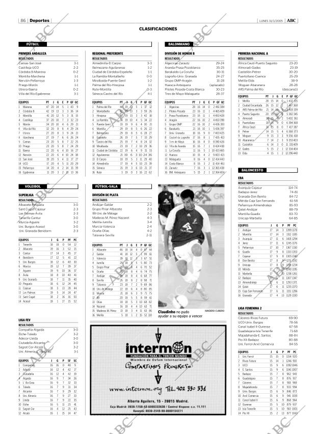 ABC CORDOBA 31-01-2005 página 86