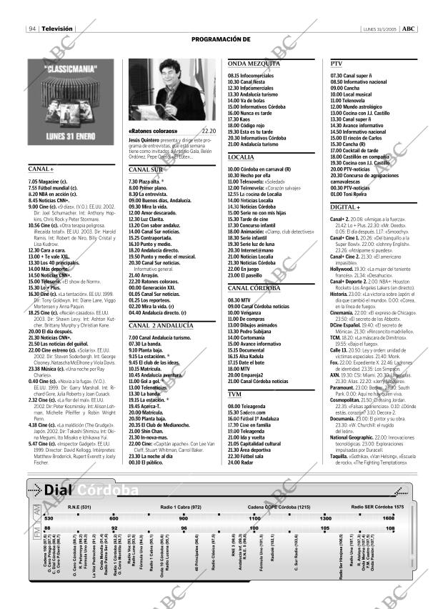 ABC CORDOBA 31-01-2005 página 94
