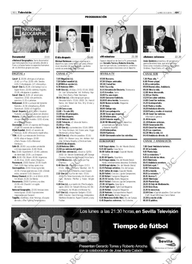 ABC SEVILLA 31-01-2005 página 90