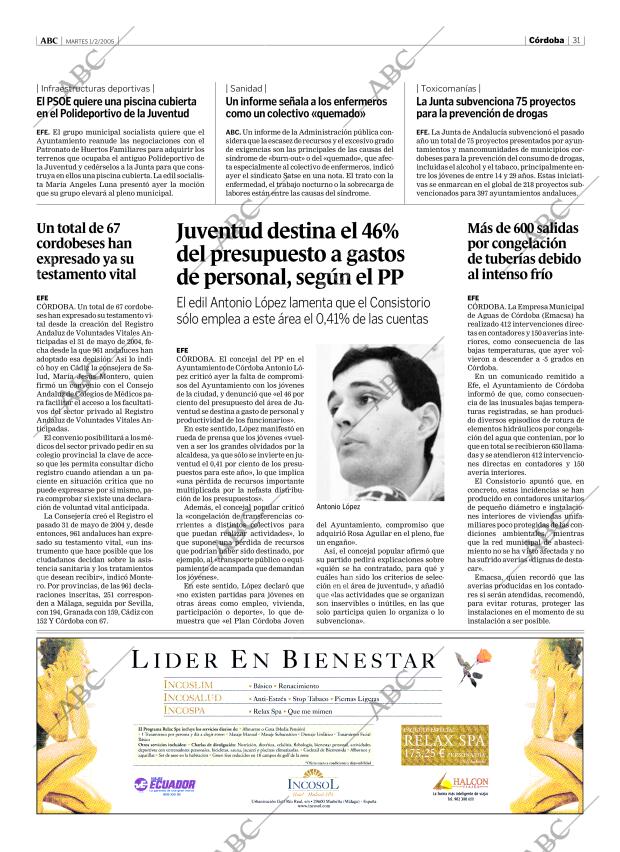 ABC CORDOBA 01-02-2005 página 31