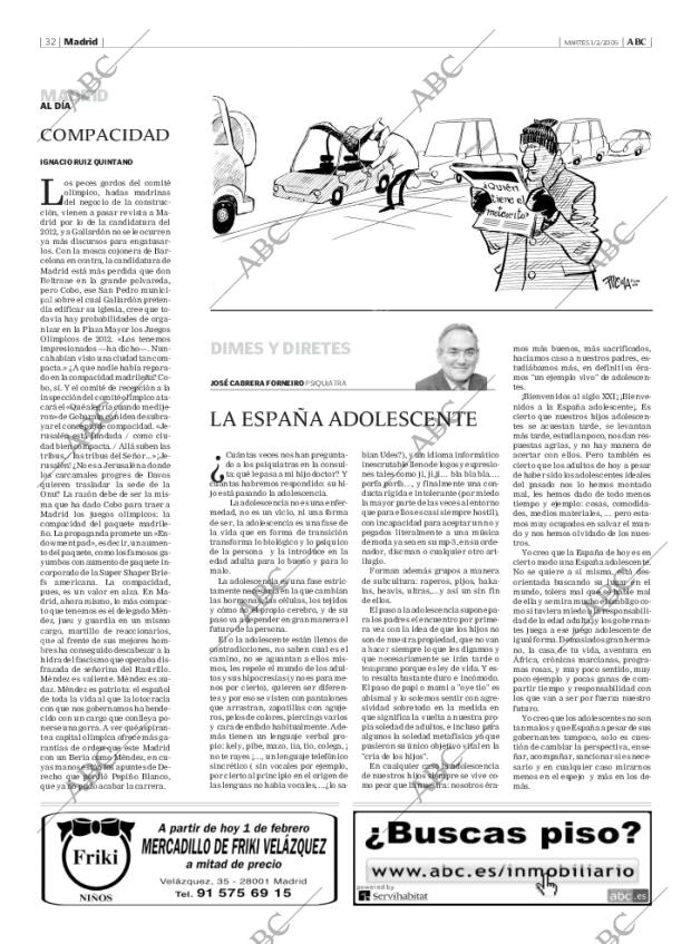 ABC MADRID 01-02-2005 página 32
