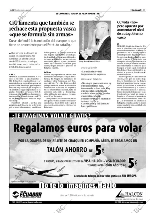 ABC SEVILLA 02-02-2005 página 43